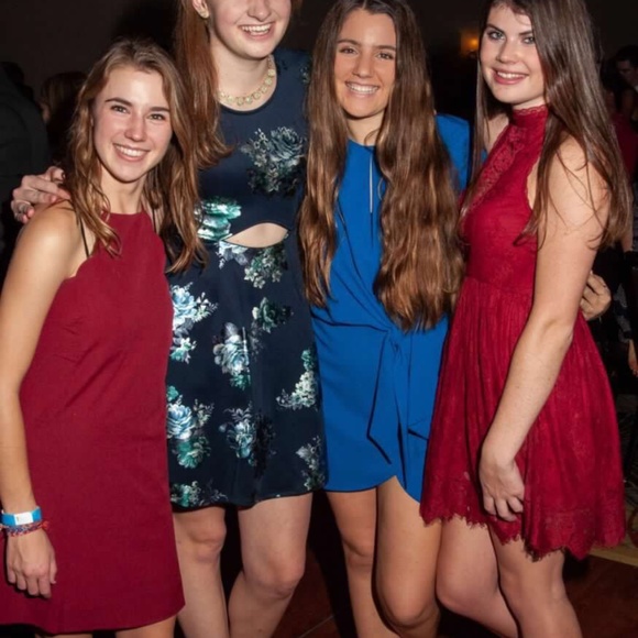 Topshop Blue Dress - Picture 3 of 3